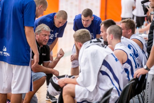 Eesti korvpallikoondis alistas pingevabas mängus Taani