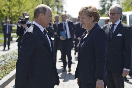 Merkel otsis Moskvas Ukraina kriisile lahendust