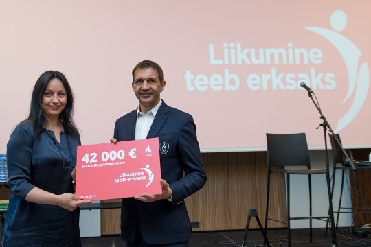 EOK ja Coca-Cola Fond rajavad üle Eesti võimlemis- ja jõulinnakud