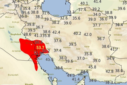 KUUMAREKORD! Iraanis näitas termomeeter 53,7 kraadi