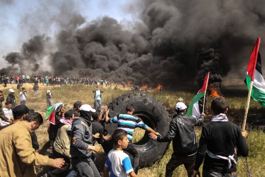 VÄGIVALD JÄTKUB: Iisraeli-Gaza piiril hukkus kuulirahes viis inimest