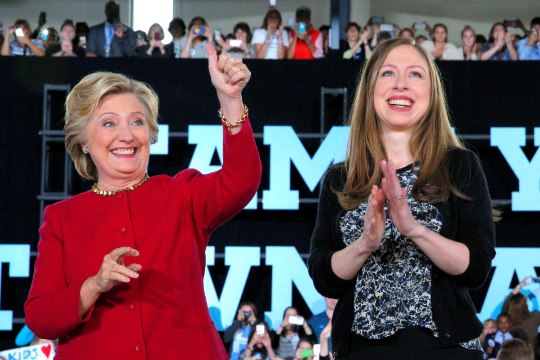 Chelsea Clinton sai 40. sünnipäeva puhul emalt armsa õnnitluse