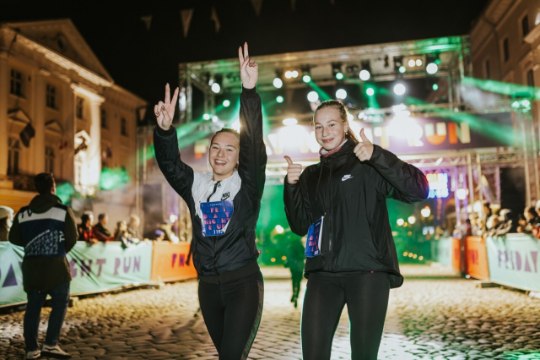 Üle 1000 inimese nautis jooksmist öises ülikoolilinnas