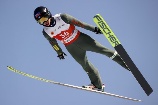 TAGASILÖÖK: olümpiaks valmistuv Artti Aigro sai vigastada