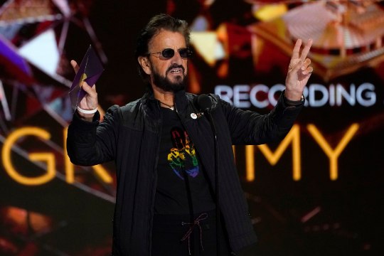 80aastane Ringo Starr nägi Grammyde laval erakordselt nooruslik välja