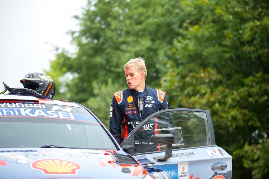 Selgus Hyundai meeskonna koosseis Rally Estoniaks