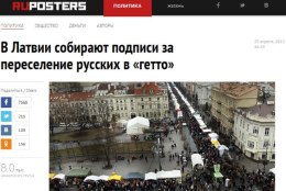 Venemaa uus infooperatsioon: Lätis tahetakse venelased getodesse saata