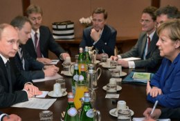 HILINEMISREKORD: Putin jäi Merkeliga kohtumisele 4 tundi ja 15 minutit hiljaks