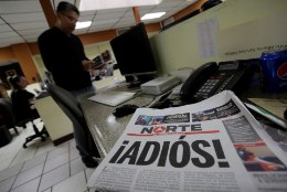 Mehhiko ajaleht lõpetas pärast ajakirjaniku surnuks tulistamist ilmumise