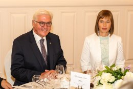 GALERII | Eesti president andis Saksamaa ametivenna auks piduliku õhtusöögi