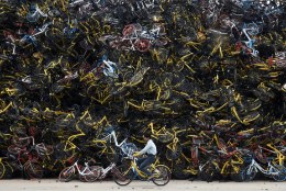 VIDEO JA FOTOD | Hiinas on tekkinud enneolematud jalgrataste surnuaiad