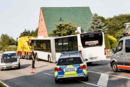 Lübeckis ründas mees bussis inimesi noaga, viga sai 9 inimest