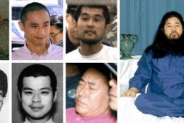 Jaapanis hukati kuus sektiliiget ning nende guru Shoko Asahara
