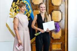 ÕL VIDEO JA FOTOD | Presidendilt kultuuripreemia saanud Kadri Voorand: Eesti on suur muusikariik!