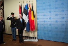 VIDEO | ÜRO julgeolekunõukogu saaliesist kaunistab nüüd ka Eesti lipp