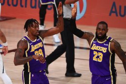 VIDEO | Lakers edenes LeBron Jamesi võimsa kolmikduubli toel finaali