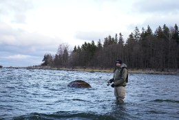 Vobla Merika Karika üldvõitja Siim Sarapik leiab kodumerest kala lõhna järgi üles