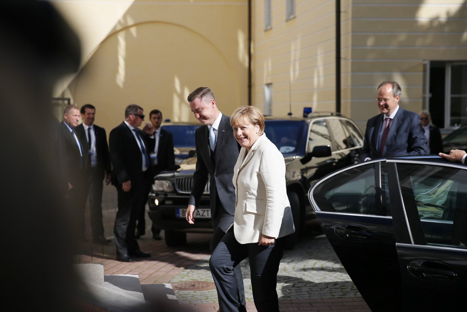 FOTOD | Angela Merkel jõudis Toompeale