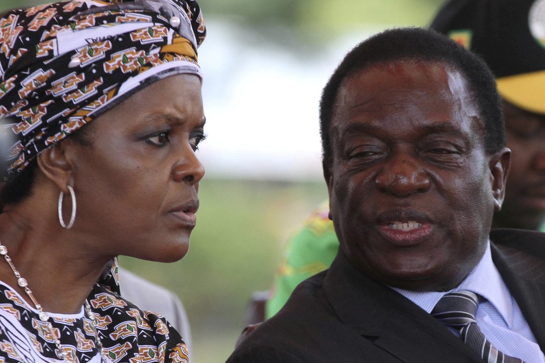 Mnangagwa süüdistab talle tehtud atendaadikatses Grace Mugabet