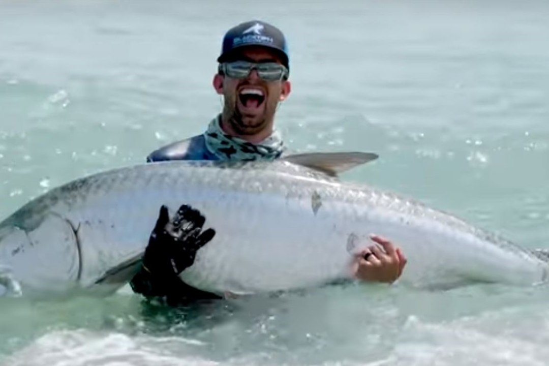 VIDEO | USA kalamees tabas poolesajakilose saagi drooni abiga