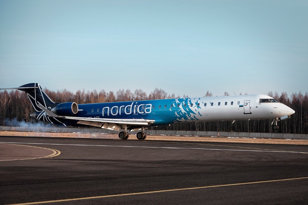 VIDEO | Nordica lennuk tegi Tallinnas hädamaandumise